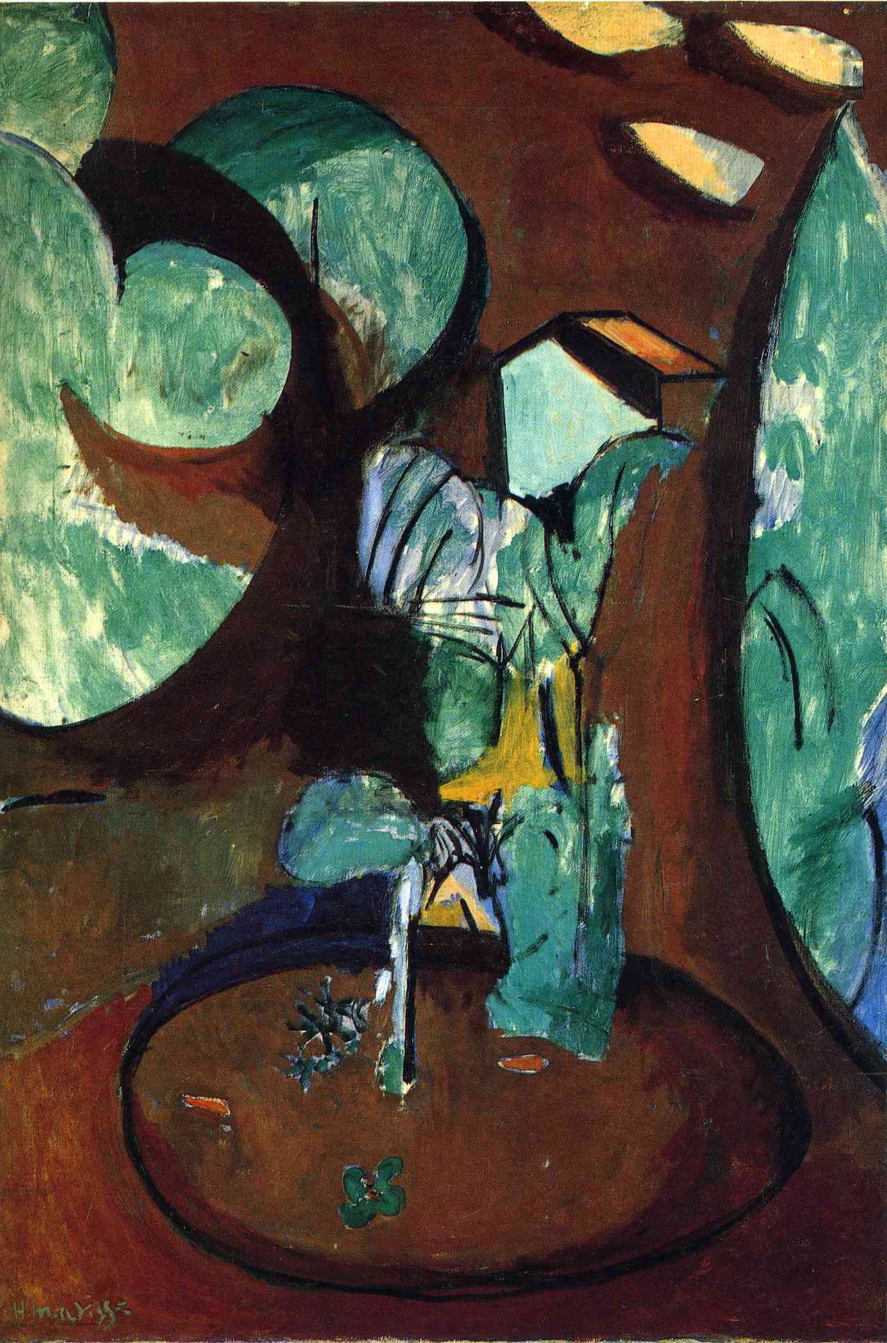 Henri Matisse - Garden at Issy 1917